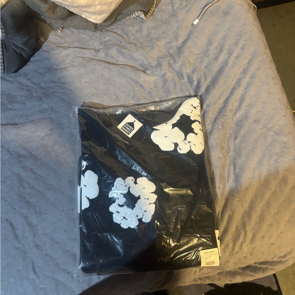 Black Denim Tears Hoodie